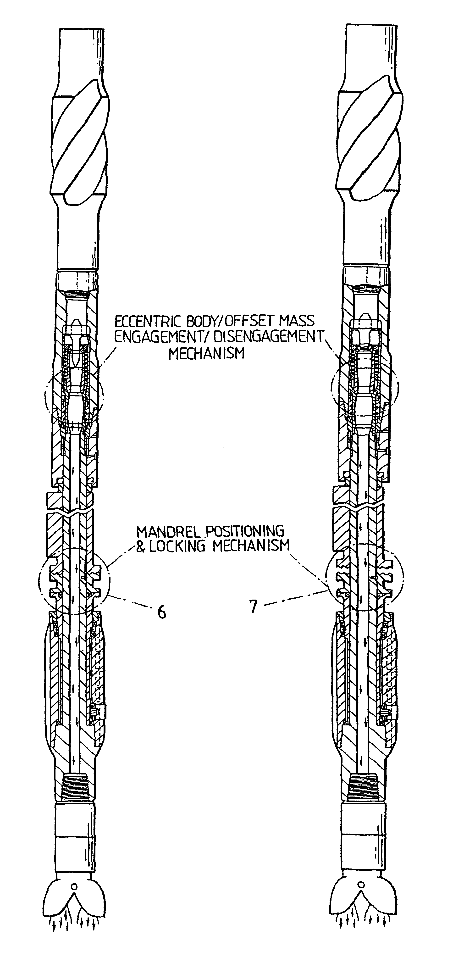 Directional drilling apparatus and method utilizing eccentric stabilizer