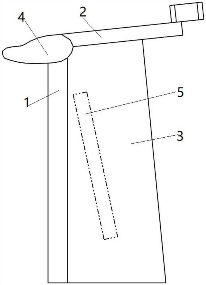 A detachable windshield