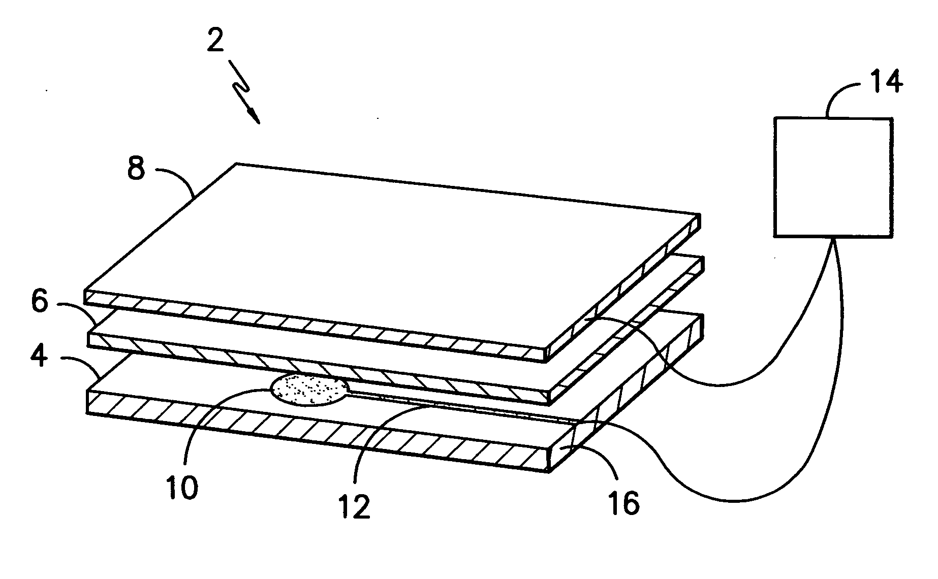 Printed capacitive sensor