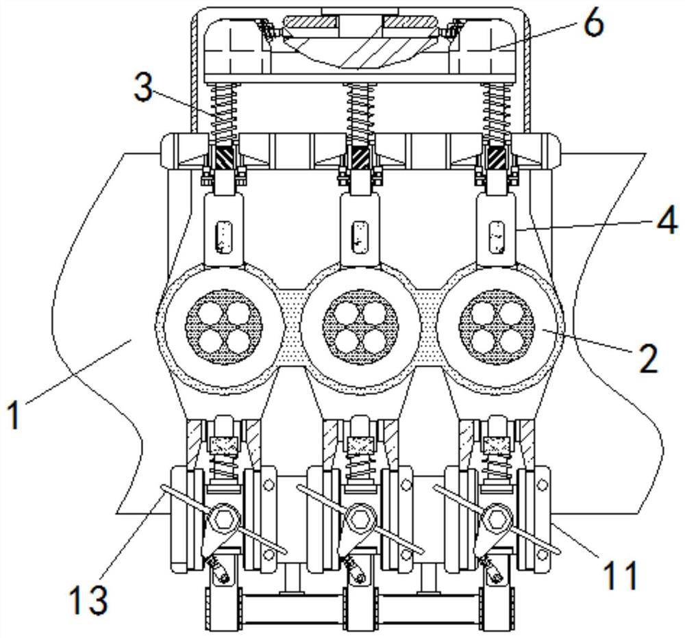 Transmission fault detection device used between communication system nodes