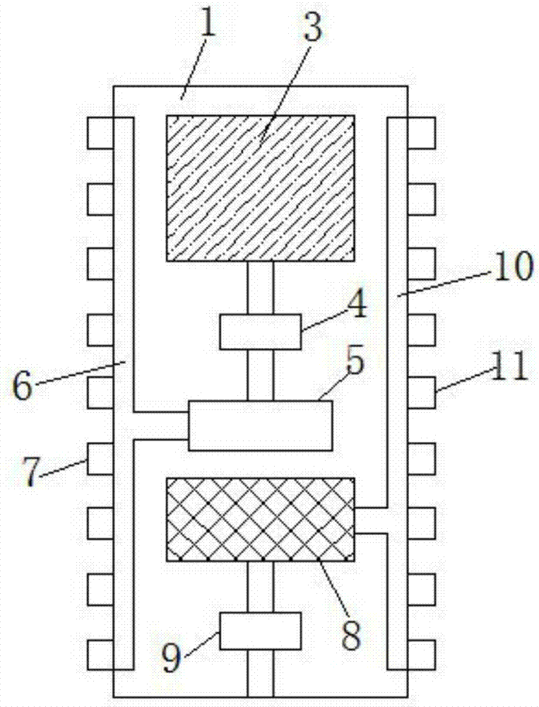 Railway tunnel deicing device