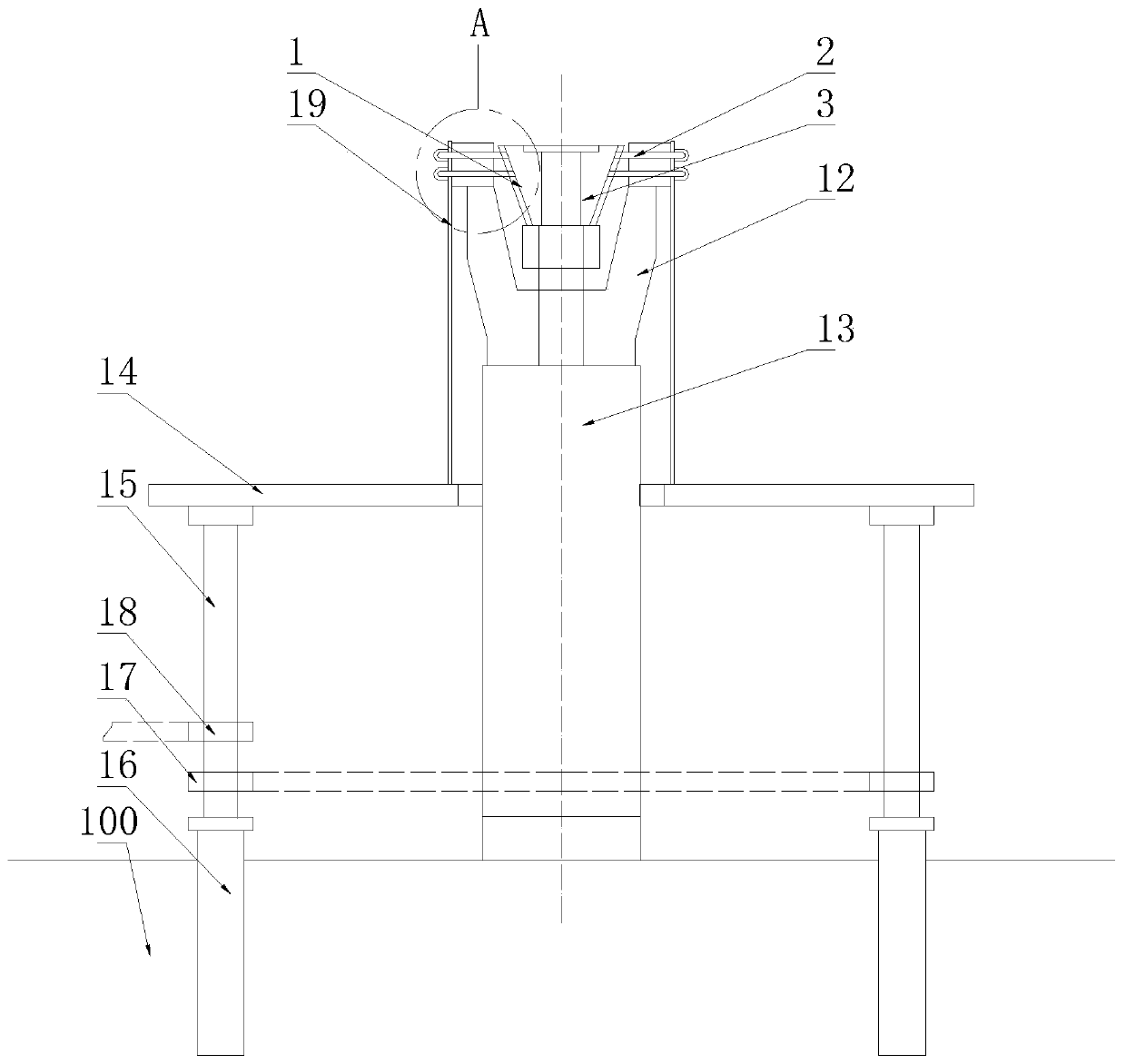 Automatic corrugated pipe forming device and method