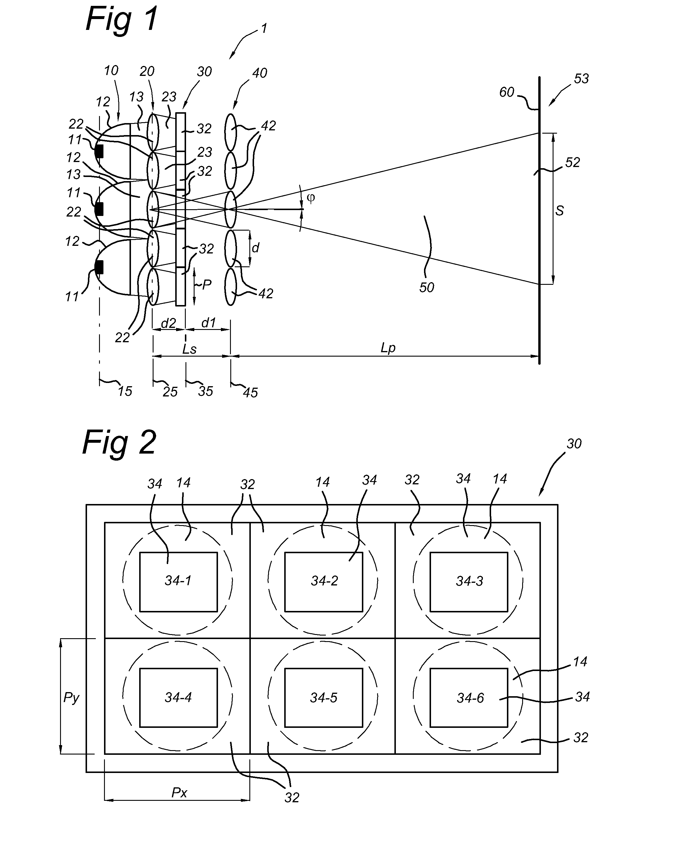 Multi-beam illumination system and method of illumination