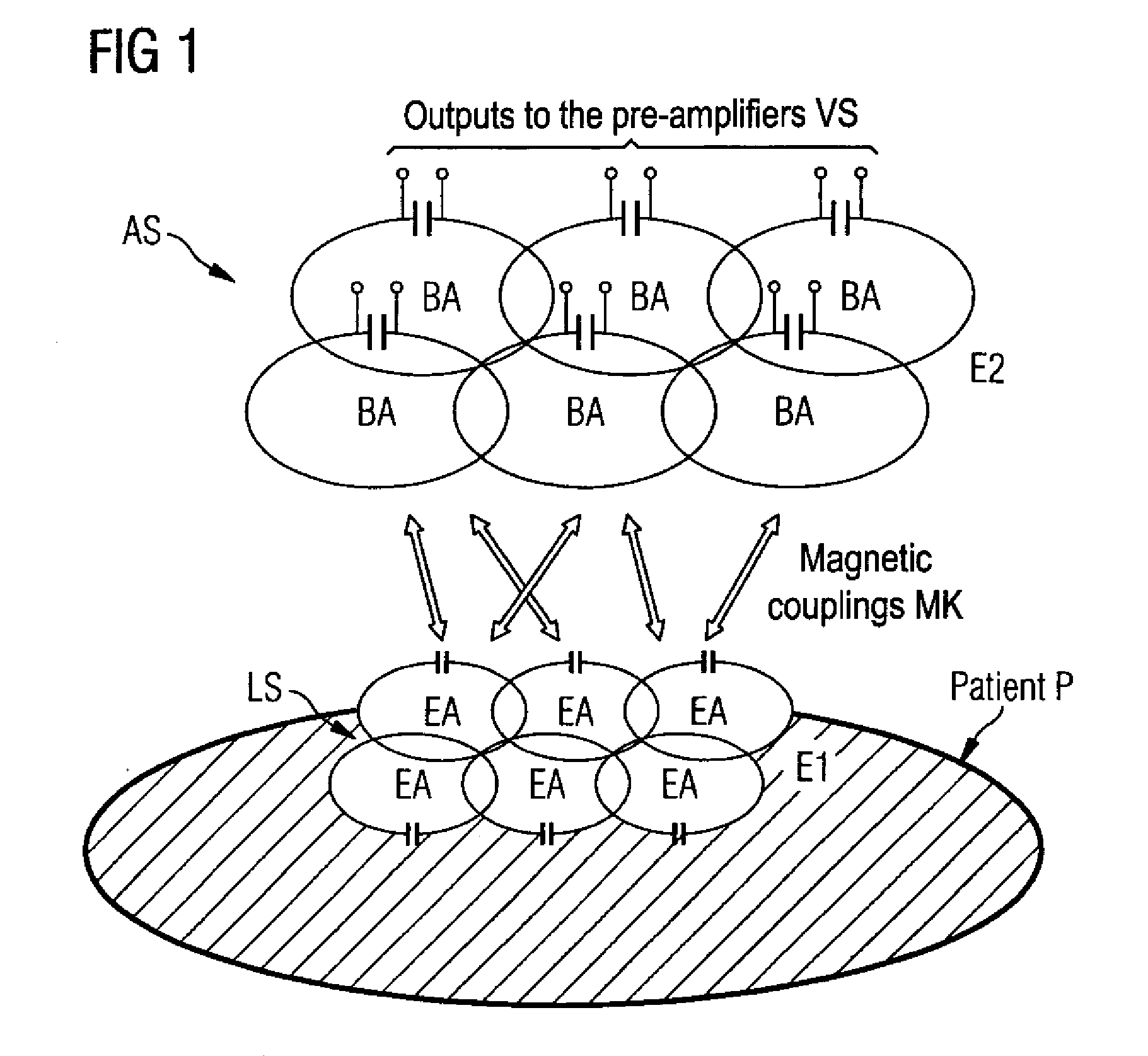 Arrangement for transmission of magnetic resonance signals