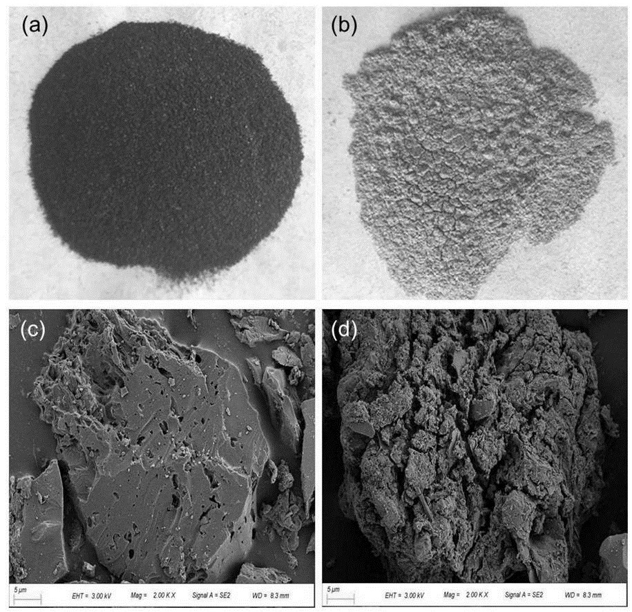 Method for preparing functional blue-green algae biochar and applying functional blue-green algae biochar to intensifying anaerobic digestion