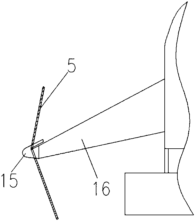 A rope hook recovery device based on elastic damping rope