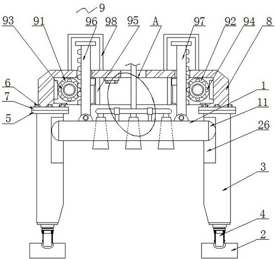 Separately-assembled sintering ignition furnace with movable furnace top