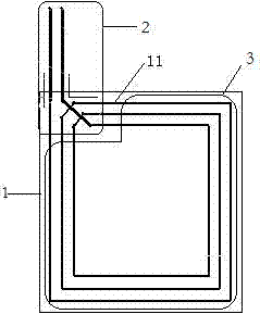 A kind of hybrid nfc antenna and manufacturing method