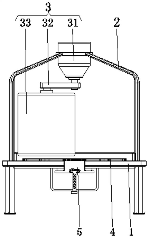 Tea twisting machine with automatic floating device