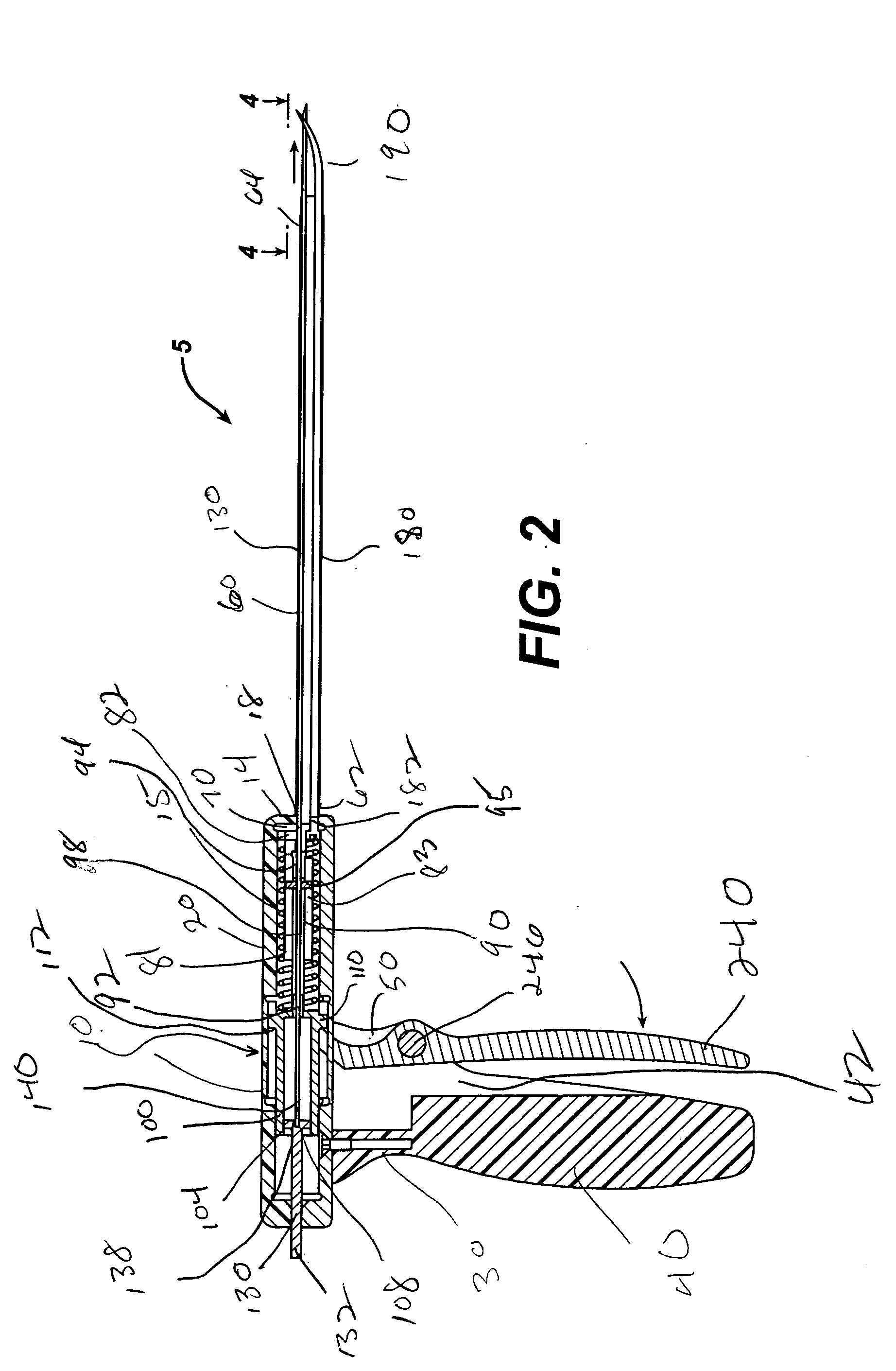 Minimally invasive stitching device