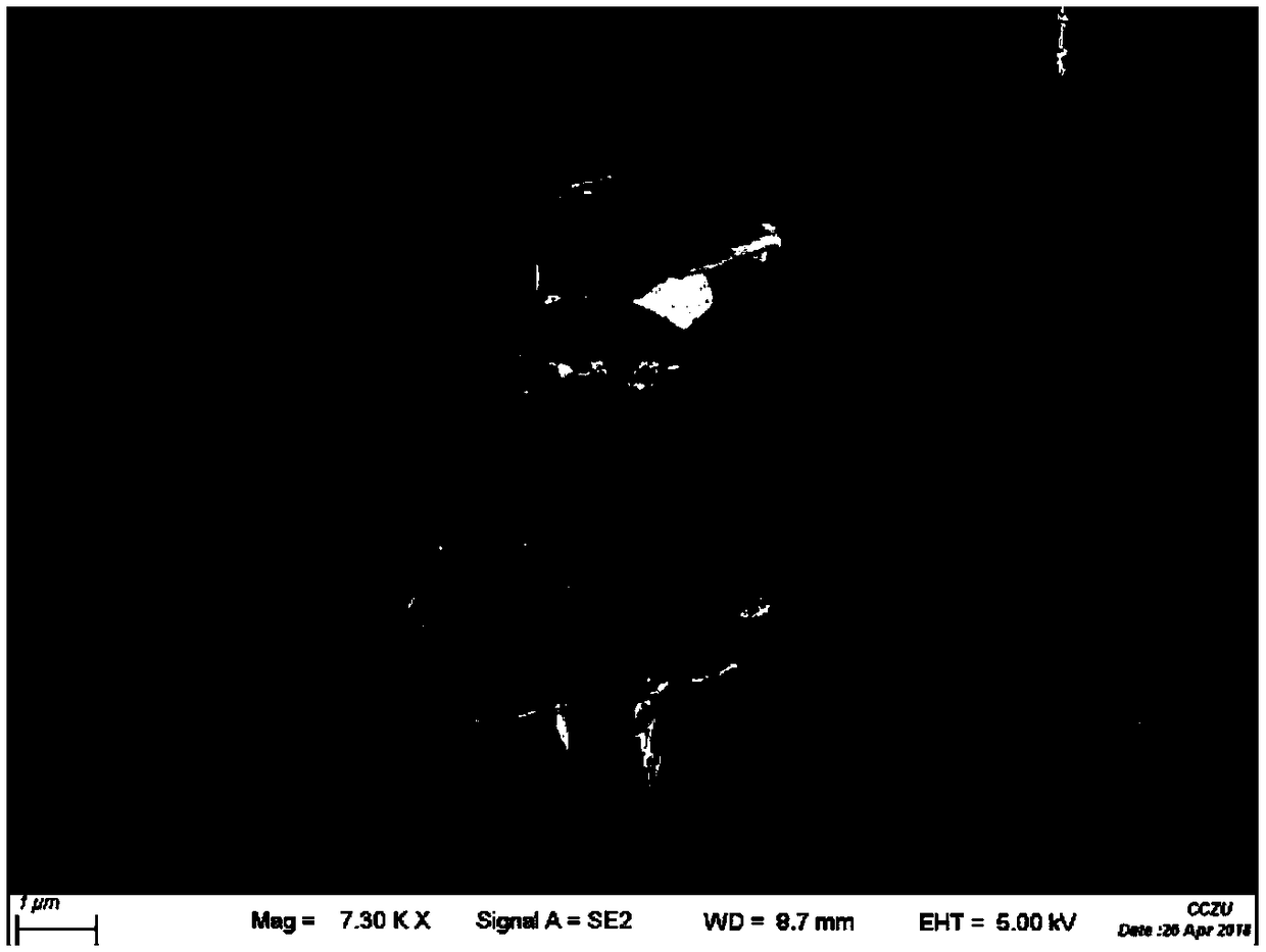 Kelp-shaped Mn-Fe double-metal oxide loaded CeO2 catalyst, preparation method thereof and application of catalyst