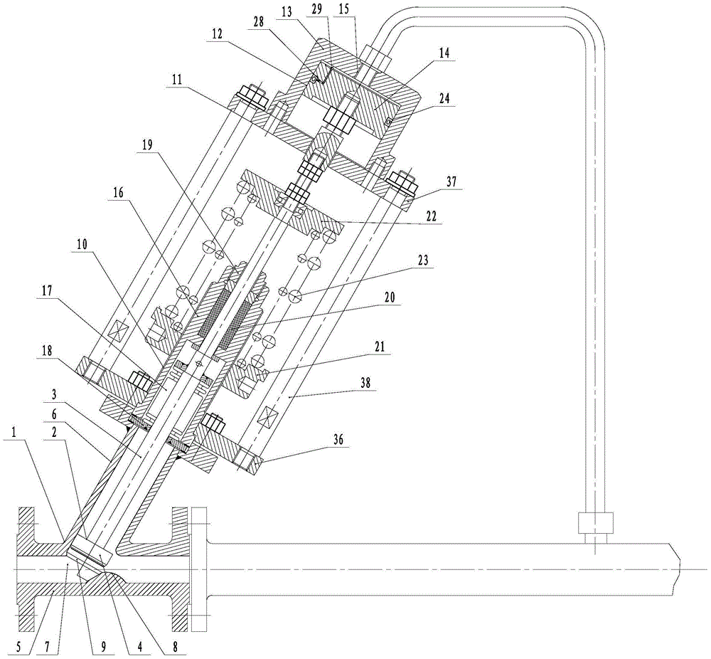 Sanitary self-operated pressure regulating valve