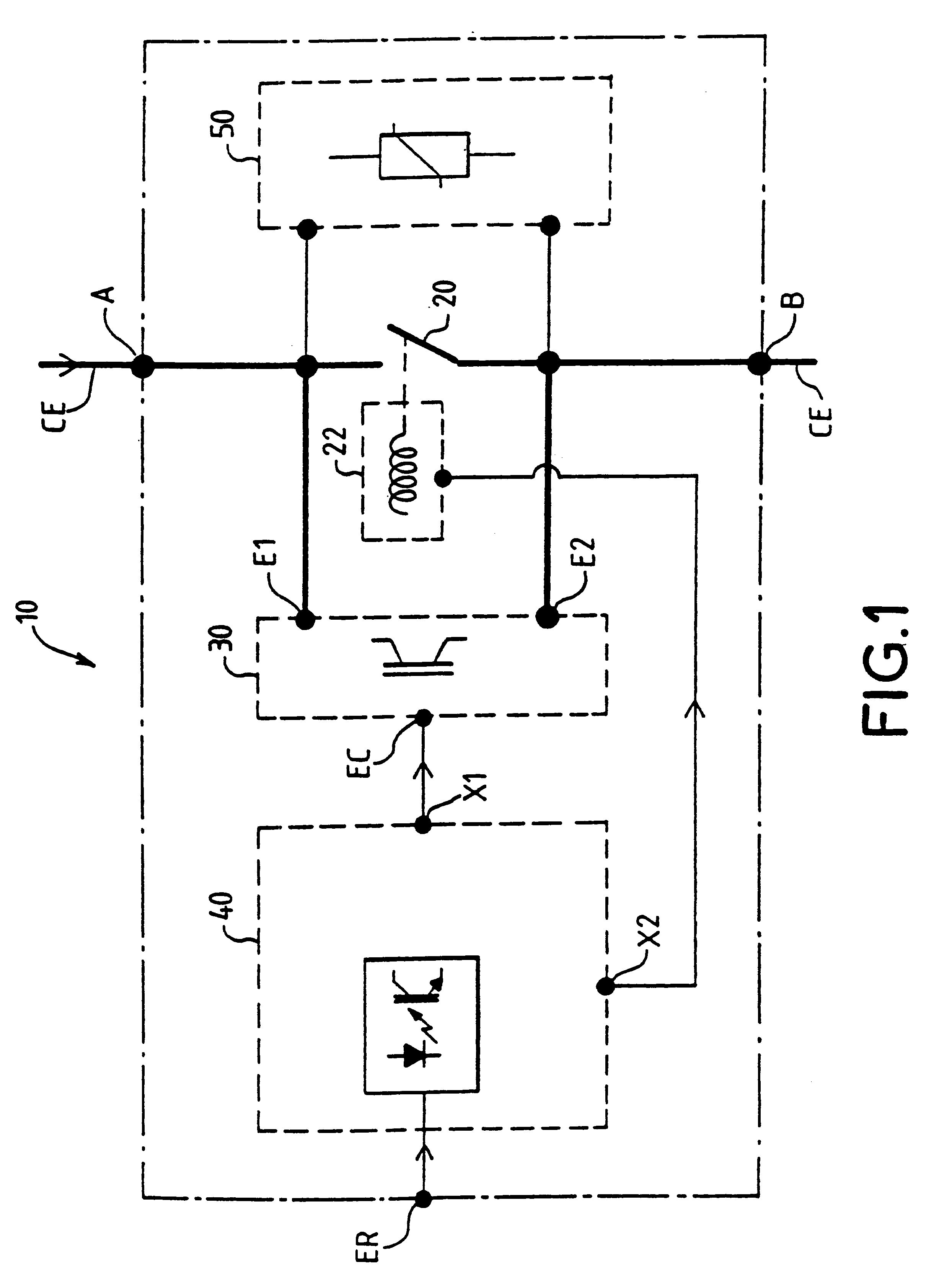 Hybrid power relay