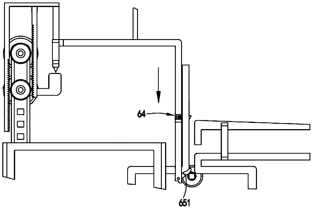 Warp-knitted fabric continuous rolling and outputting equipment