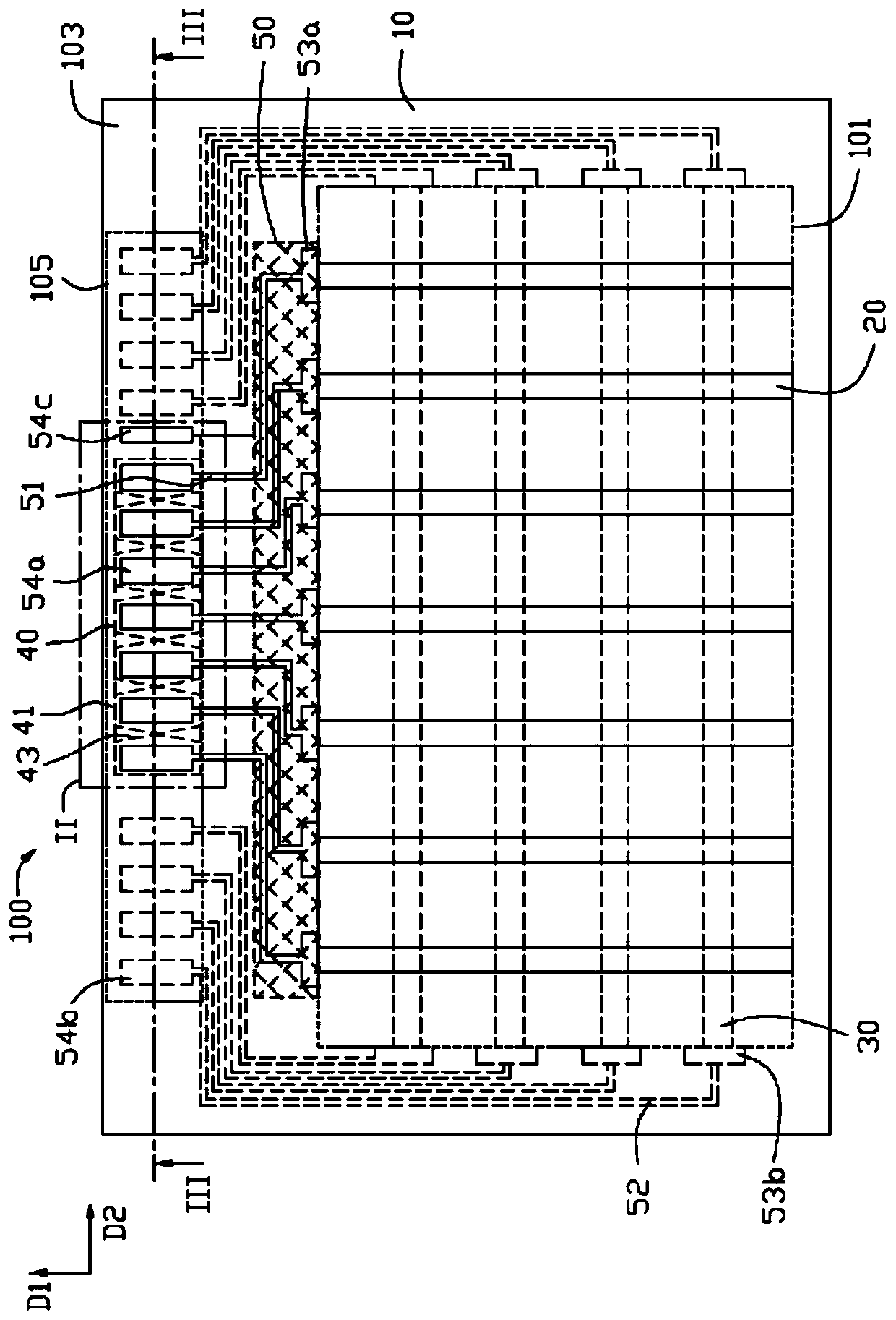 Touch panel and touch display device applying same