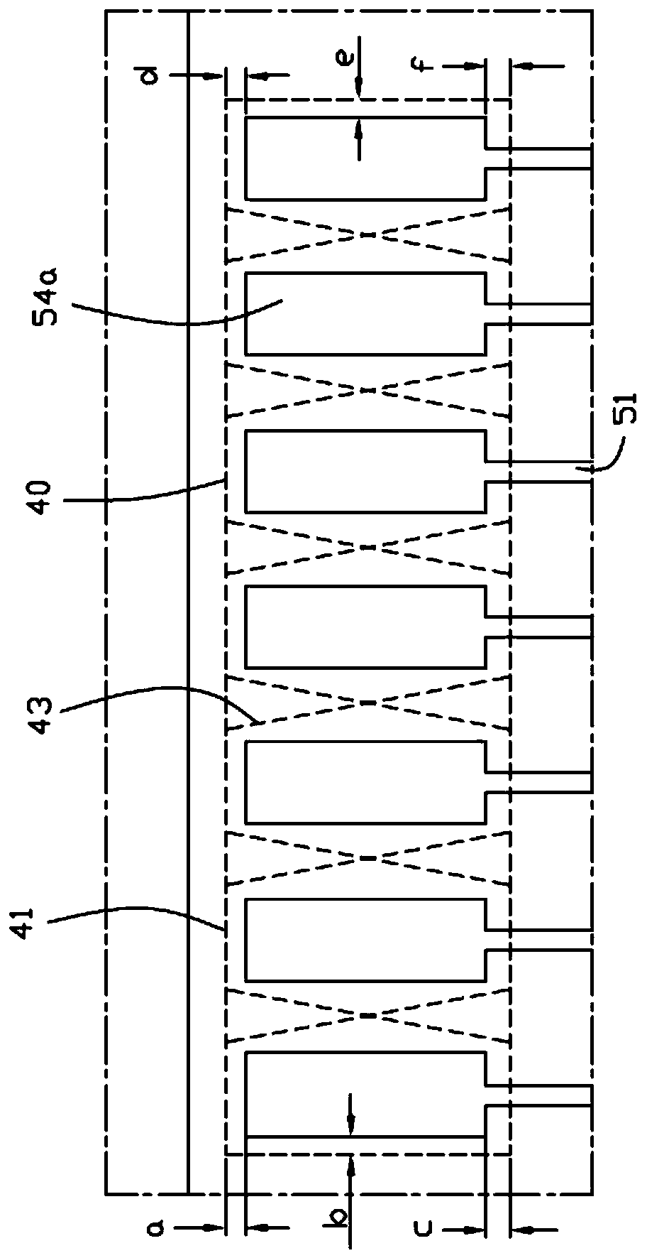 Touch panel and touch display device applying same