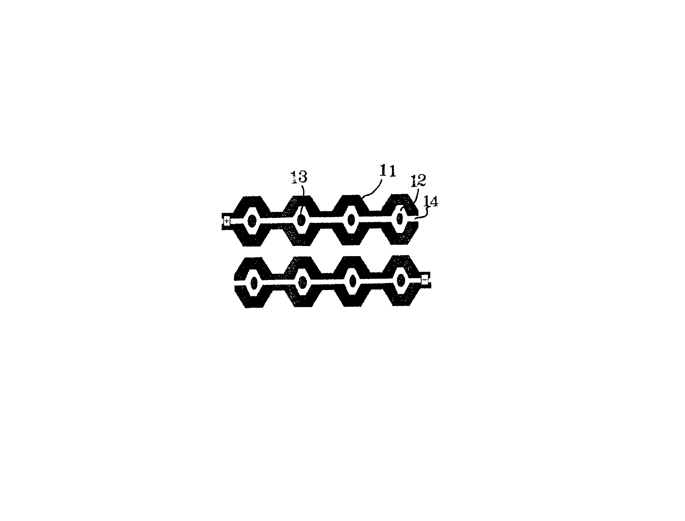 Method for separating substances using a dielectrophoretic apparatus