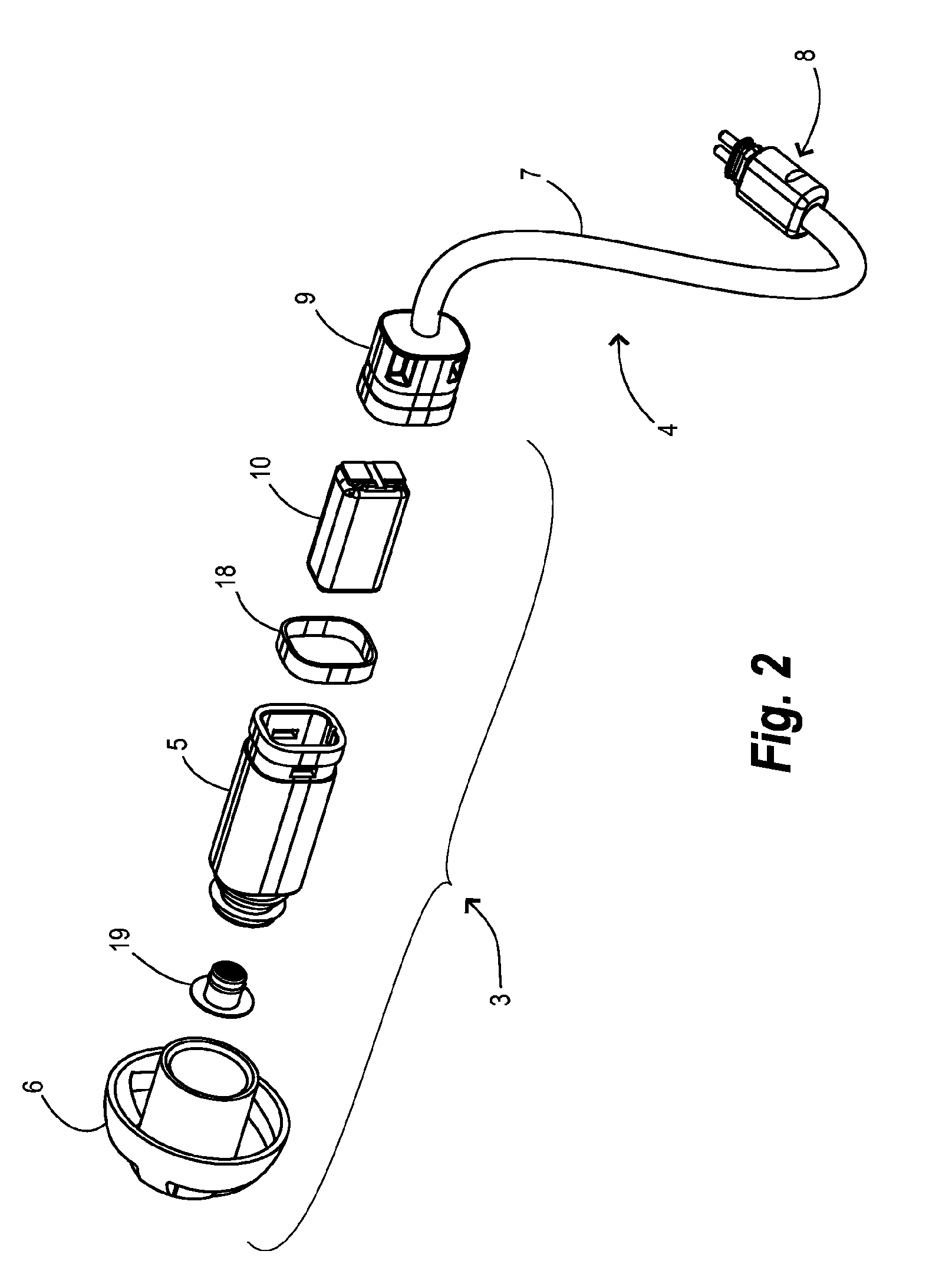 Method for identifying a receiver in a hearing aid