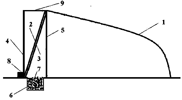 Solar greenhouse with high land utilization rate