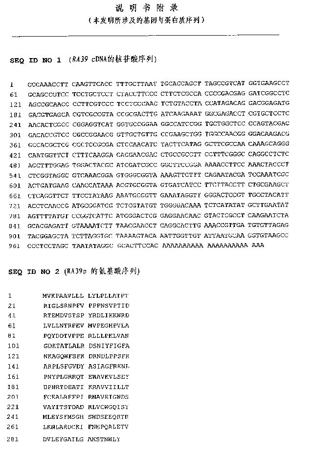 Ribosomal deactivated protein gene