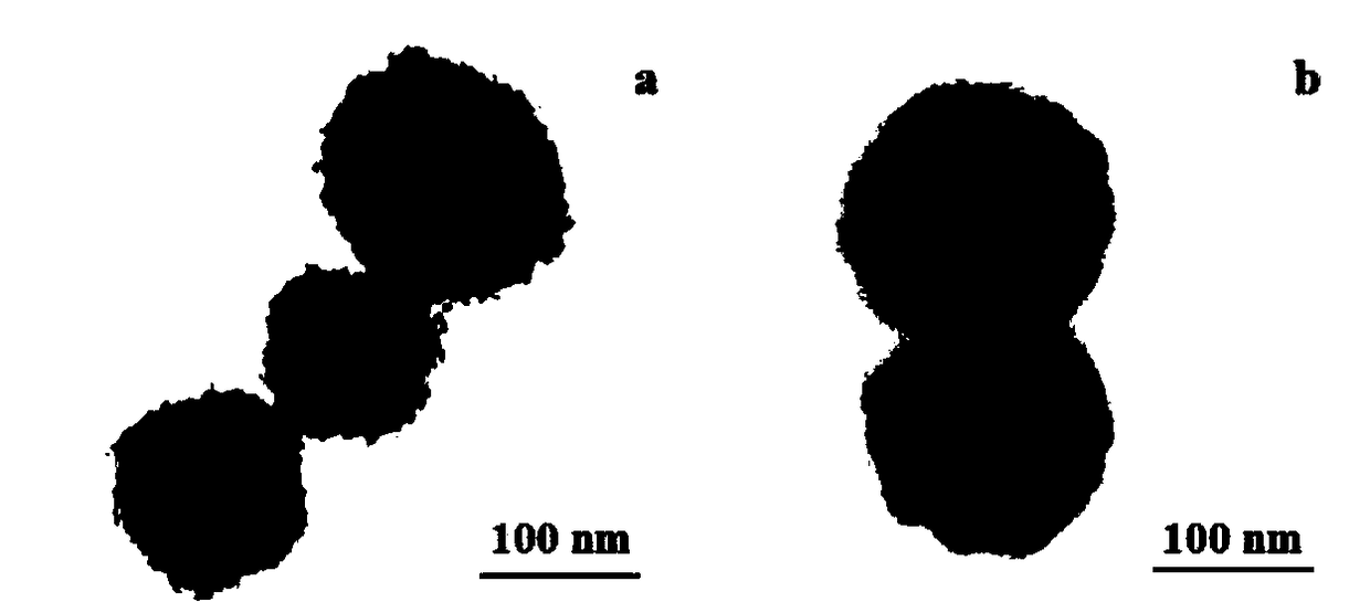 Wulff type phenylboronic acid (AABOB) functionalized magnetic nanometer microspheres and preparation method and applications thereof