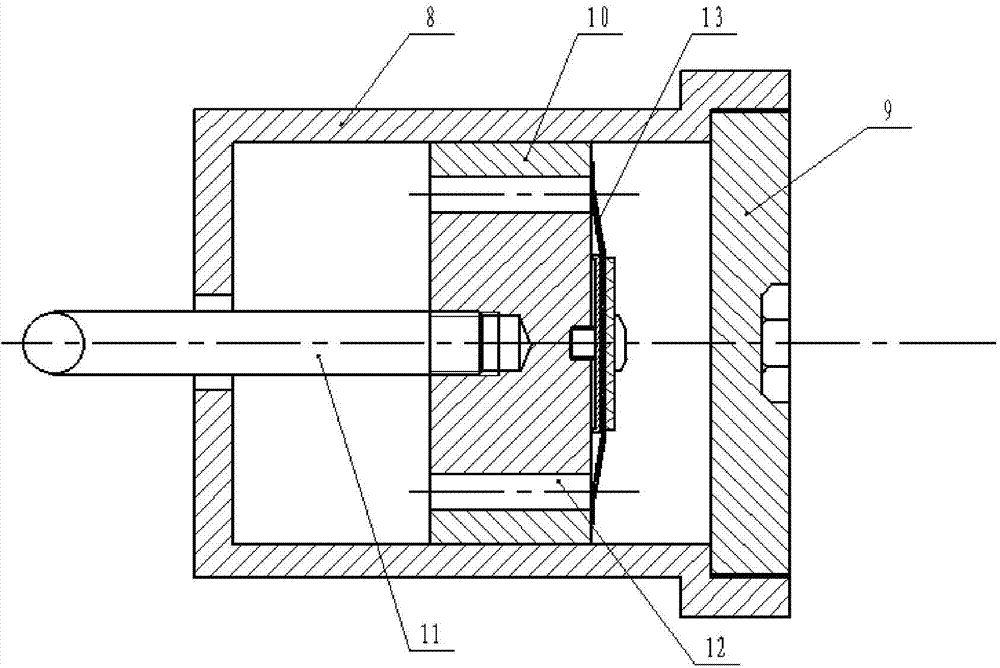 Braking pedal feel simulating device of automobile brake-by-wire system