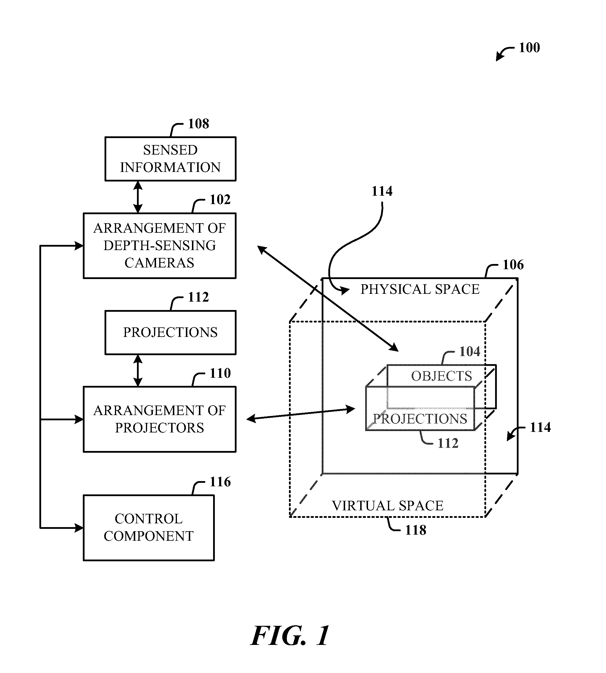 Projectors and depth cameras for deviceless augmented reality and interaction.