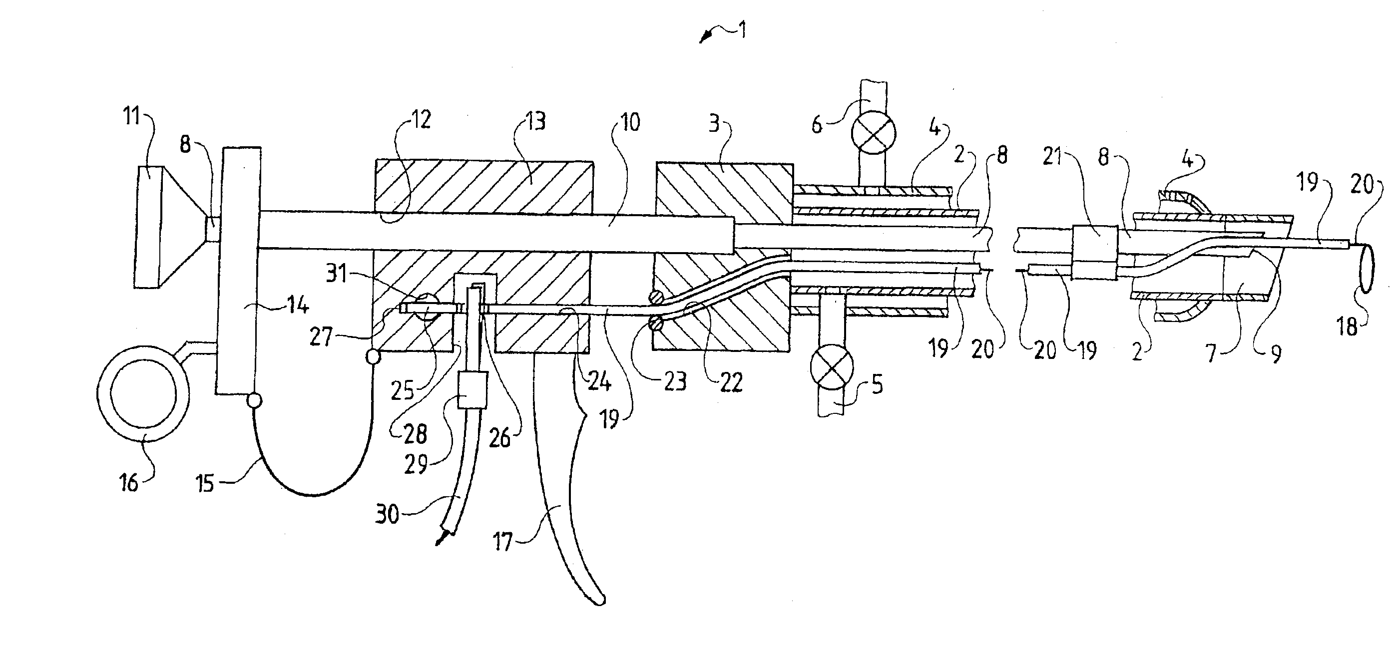 Urological electrosurgical resectoscope