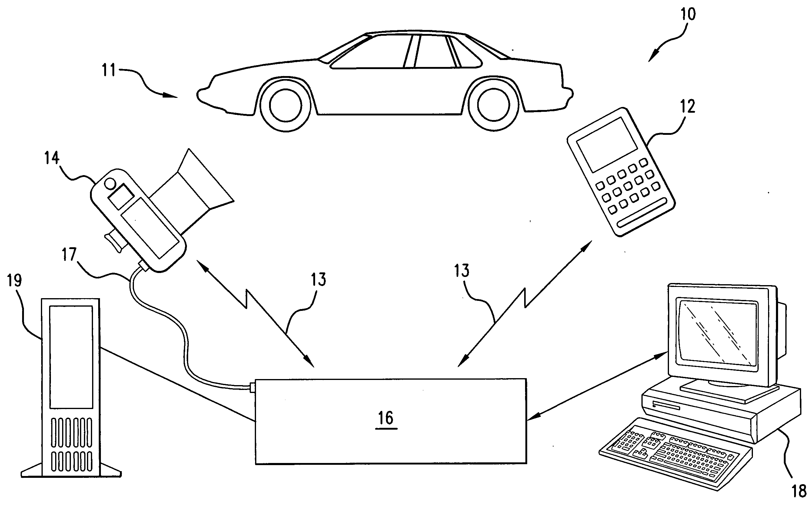 Automated vehicle check-in inspection method and system with digital image archiving