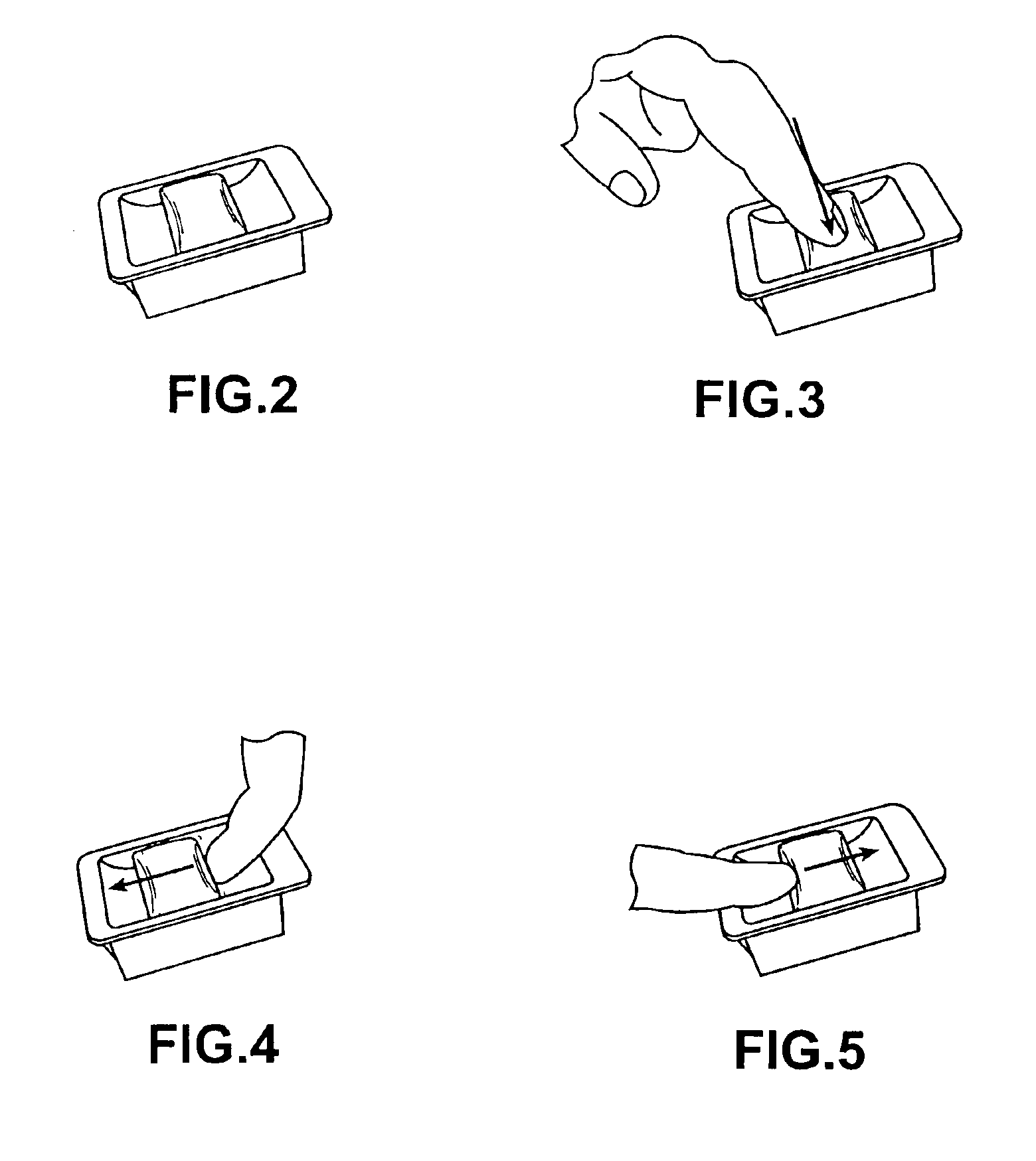 Switch assembly for a sunroof