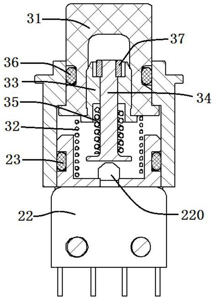 Aircraft cockpit control panel precision button switch