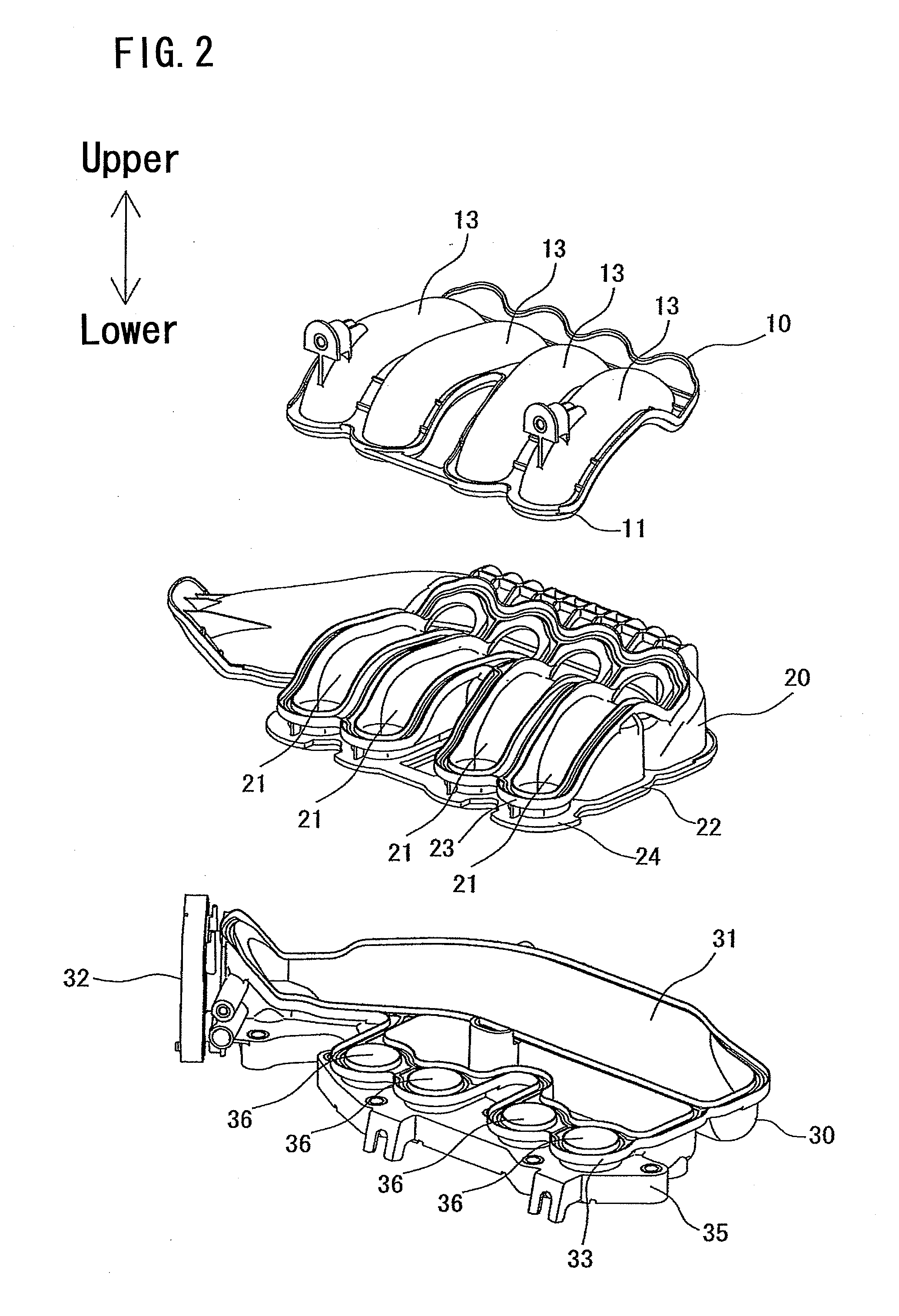 Intake unit