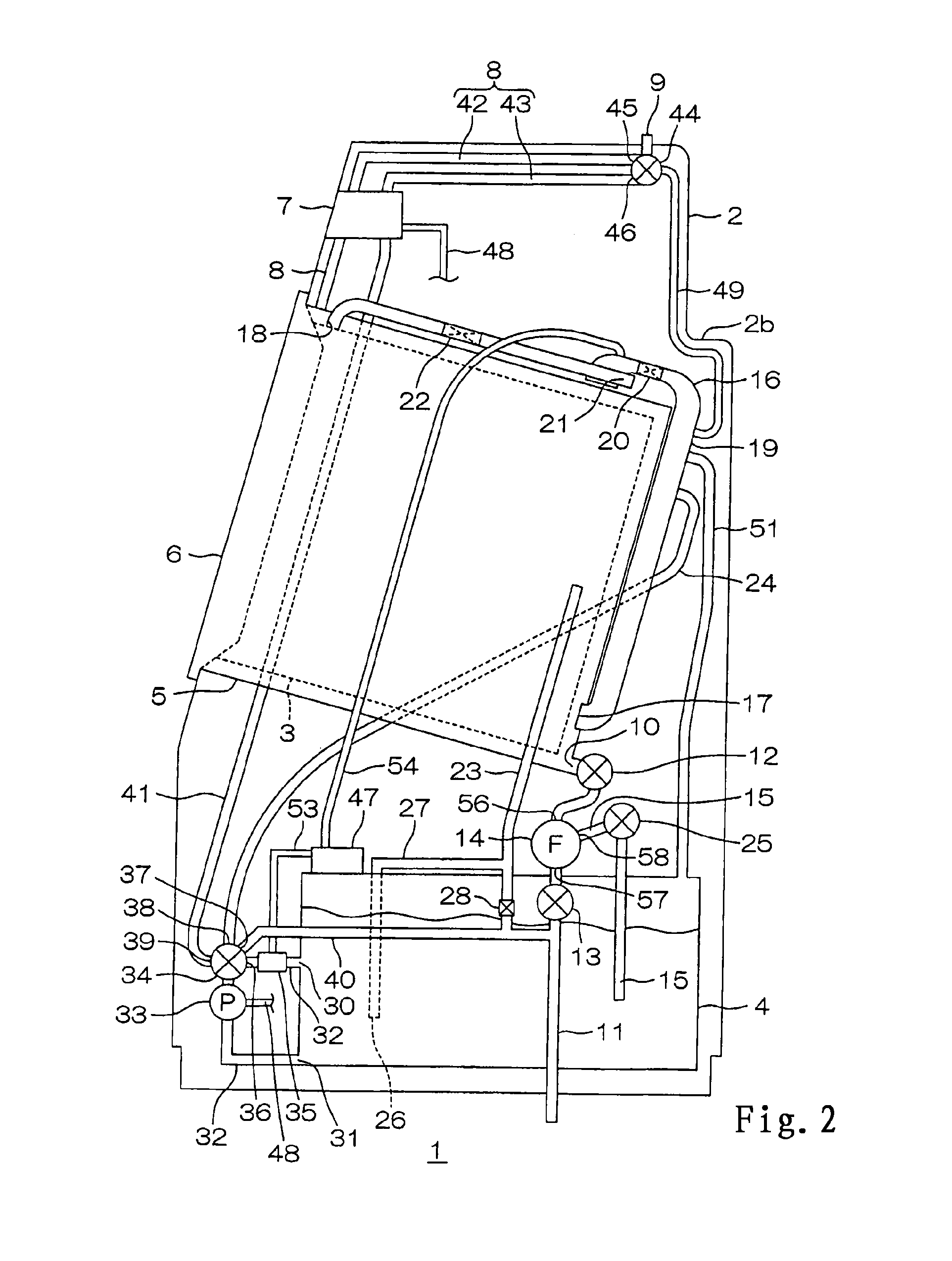 Washing machine, and ozone generator