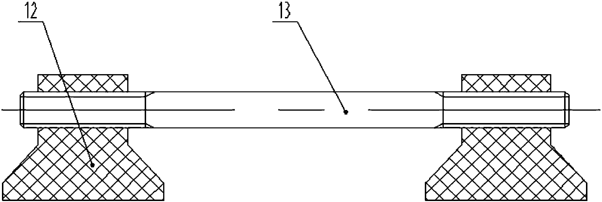 High-temperature reactor control rod system overhaul device and technology based on ergonomics