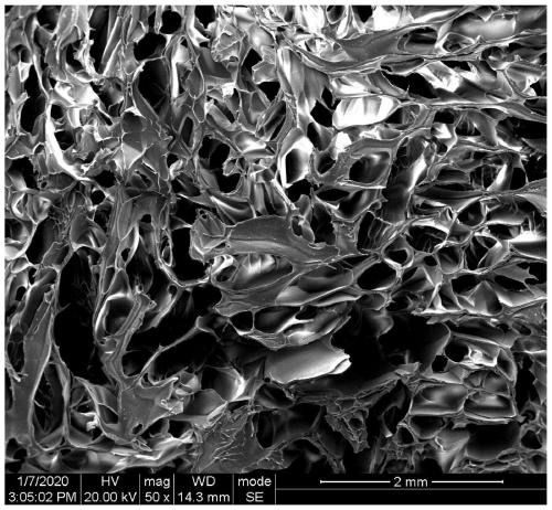 Cellulose foam capable of visually identifying and removing chromium as well as preparation method thereof and chromium removal method