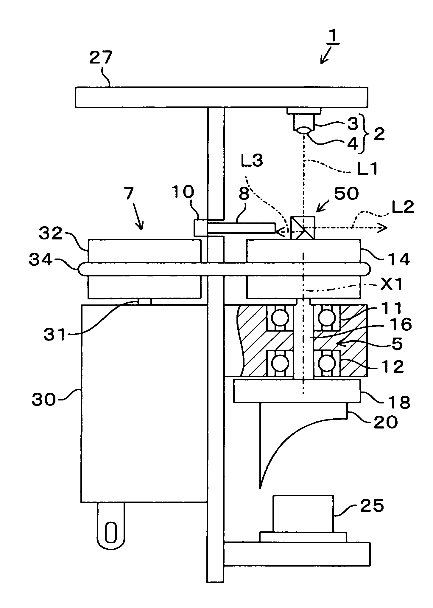 Location detection apparatus