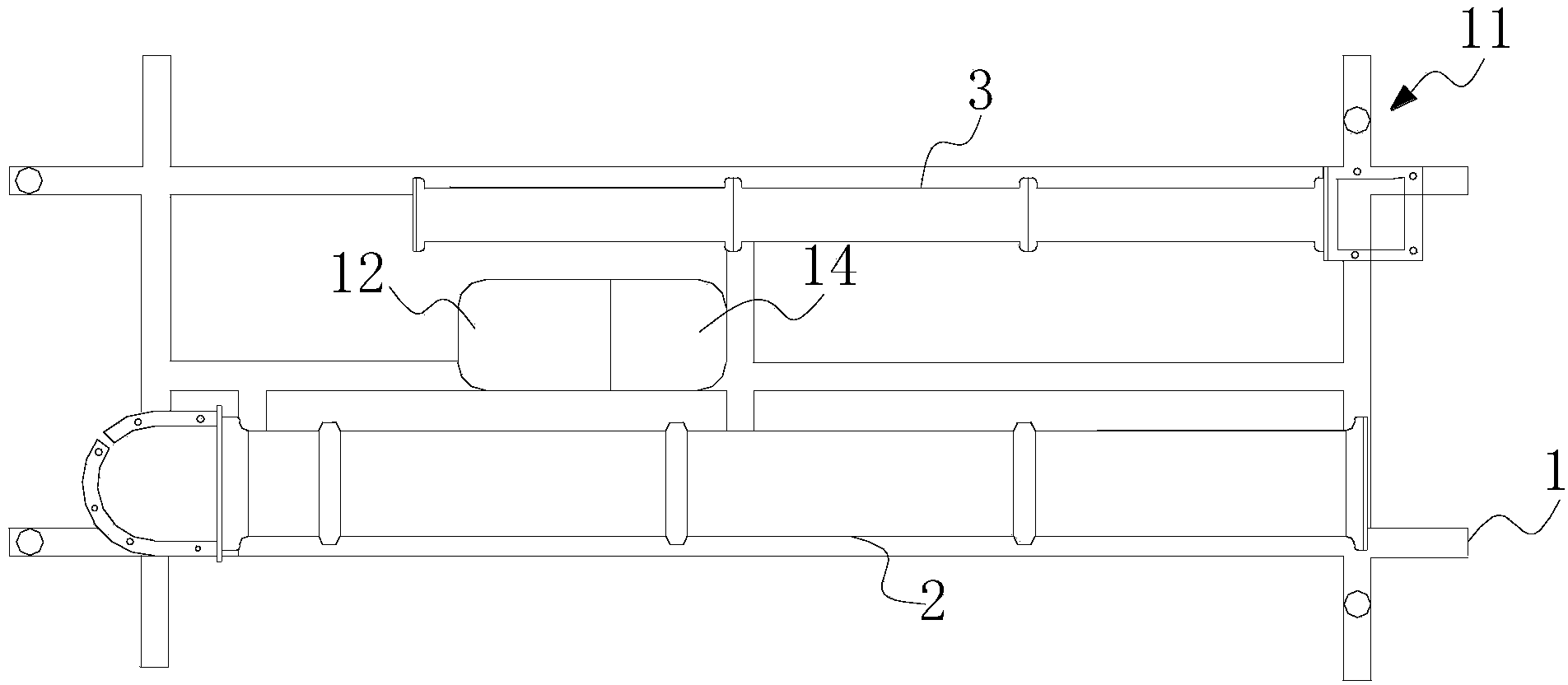 Withstand voltage testing system and assembly method thereof