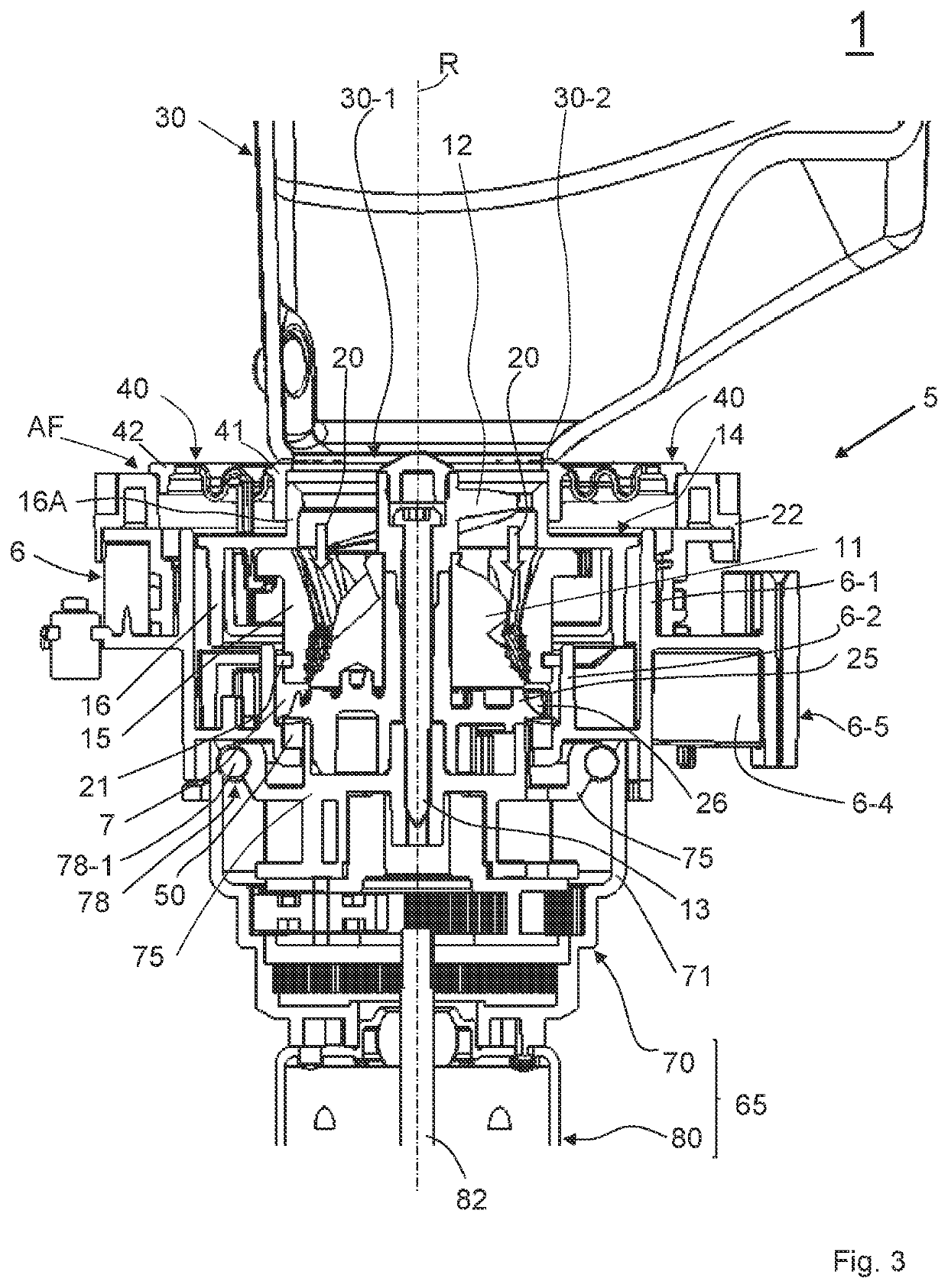 Grinder for grinding material to be ground