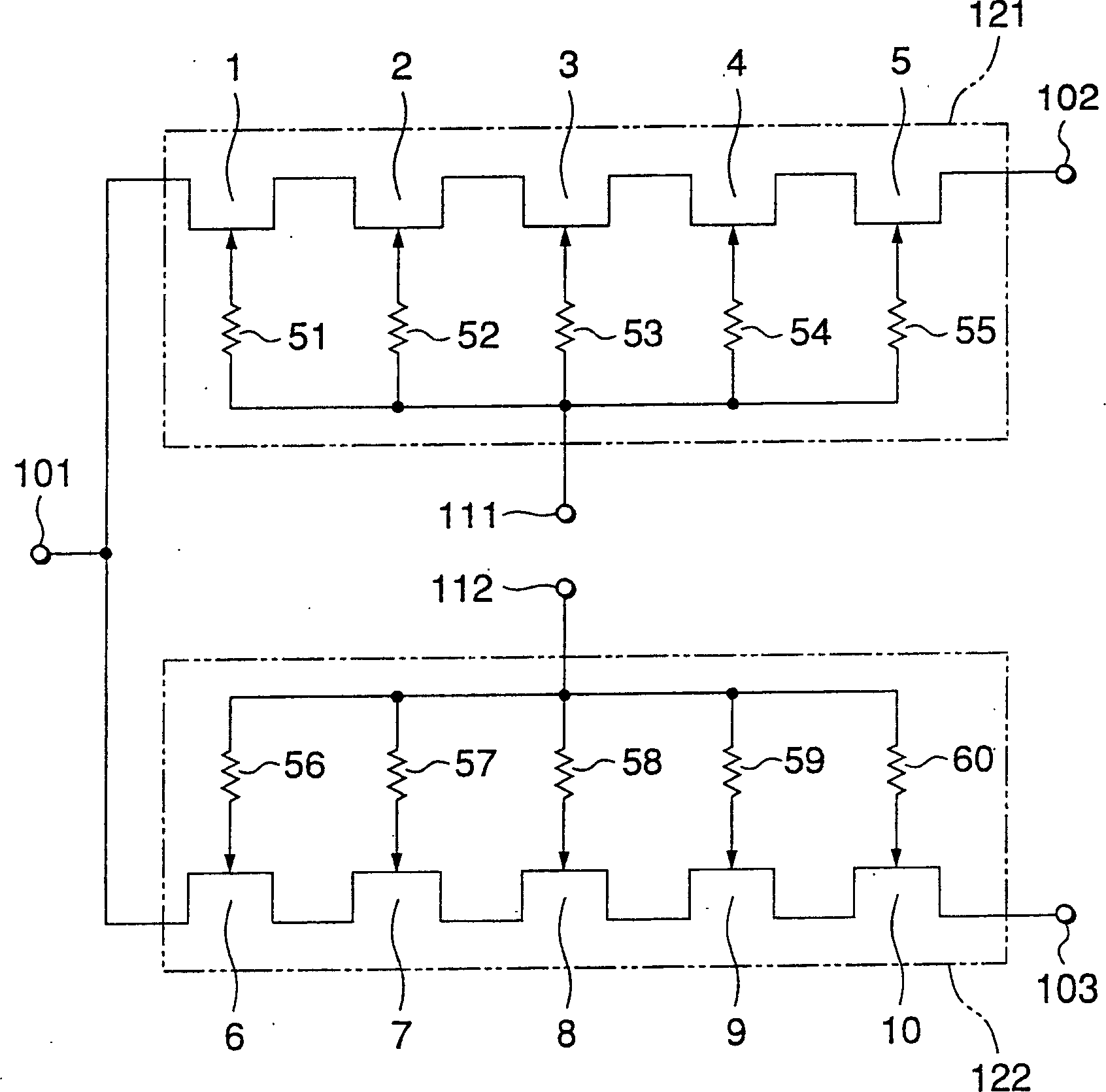 High frequency switch circuit