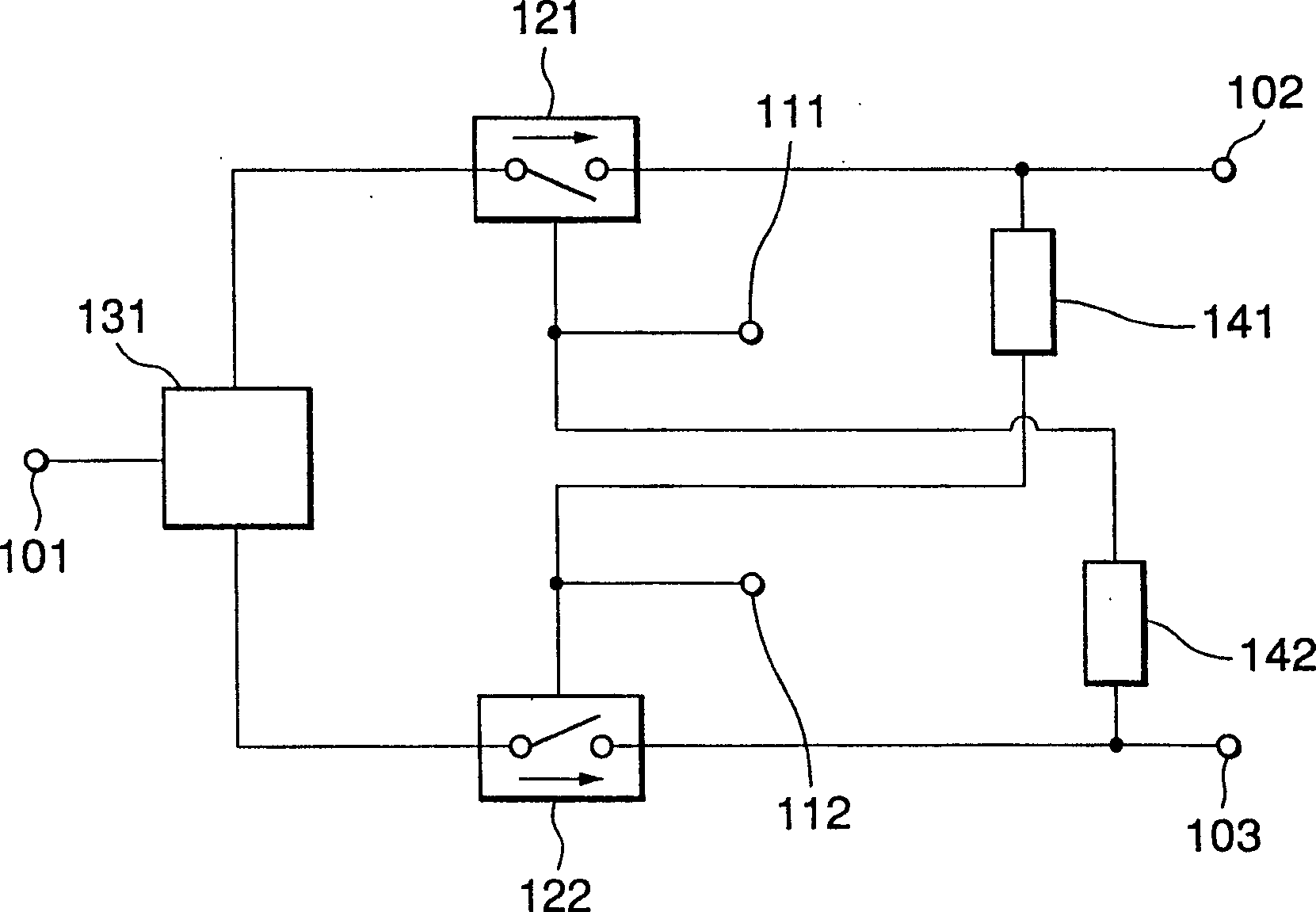 High frequency switch circuit