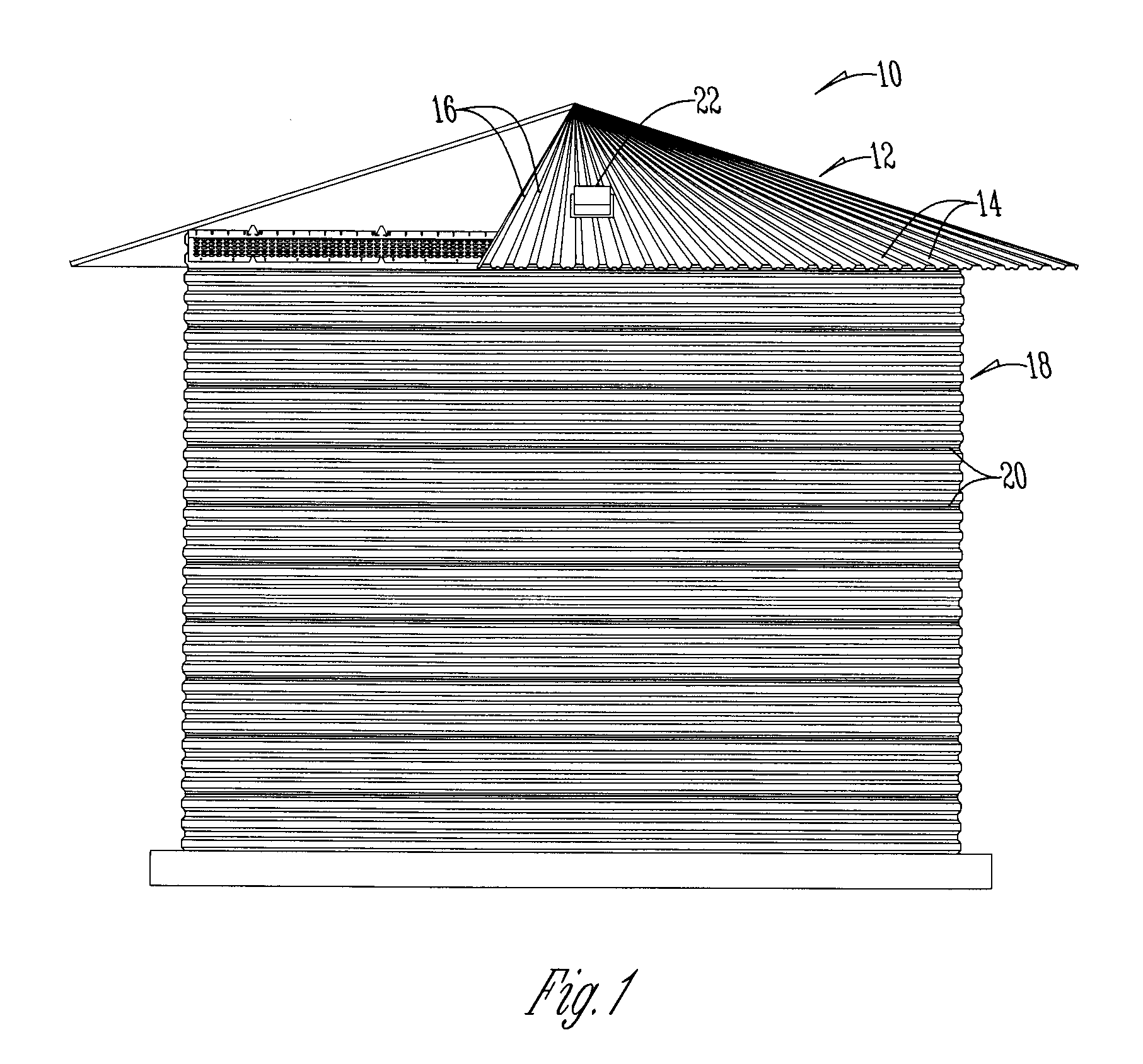 Vent Assembly For A Grain Bin