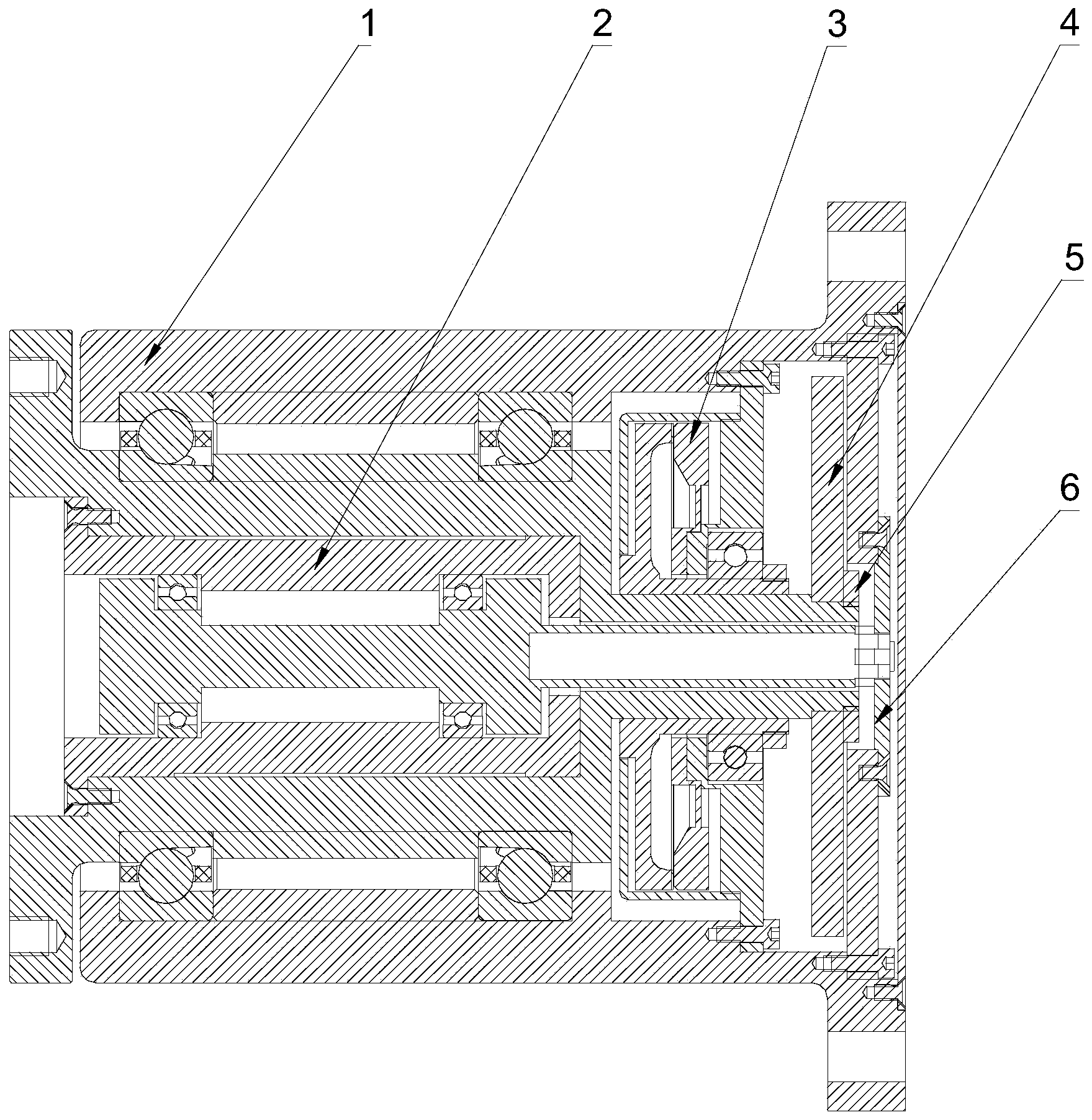 Frame drive power supply integrated component