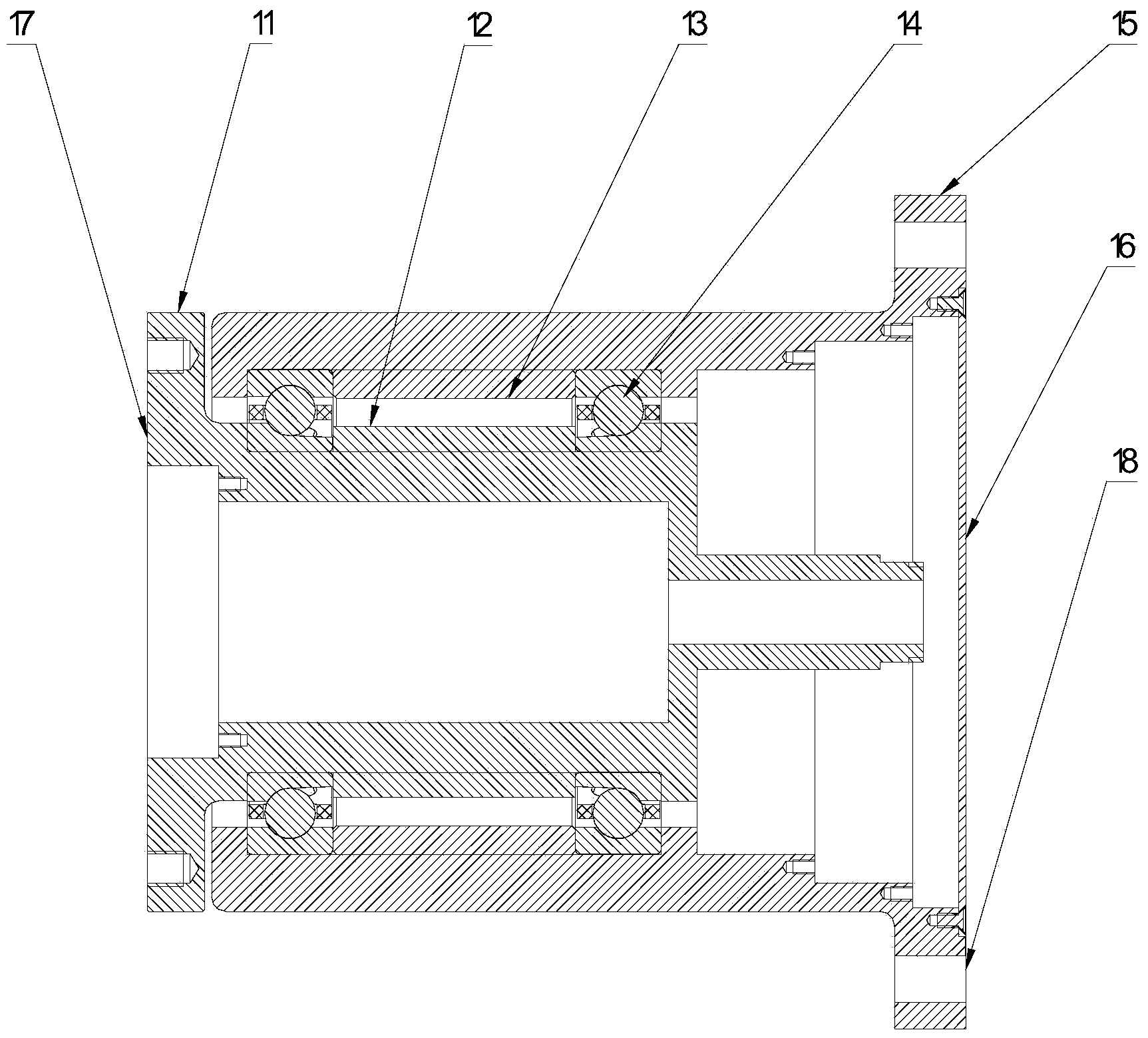 Frame drive power supply integrated component