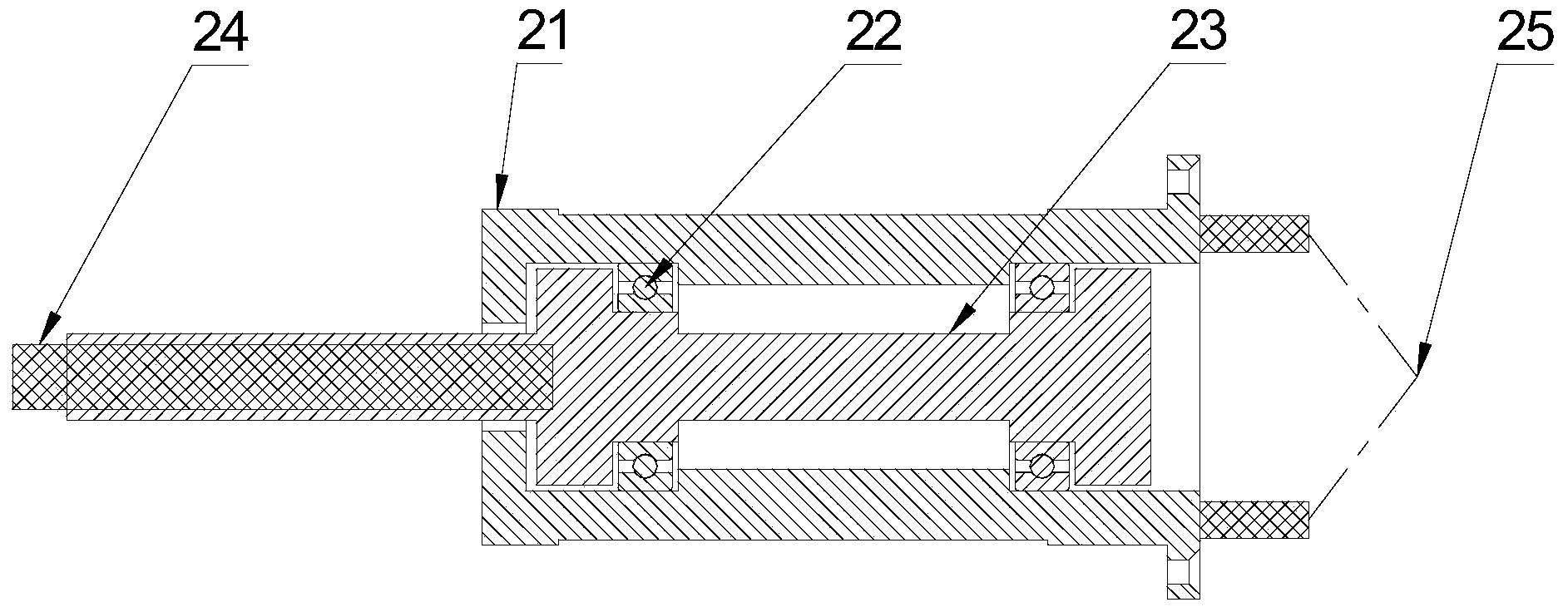 Frame drive power supply integrated component