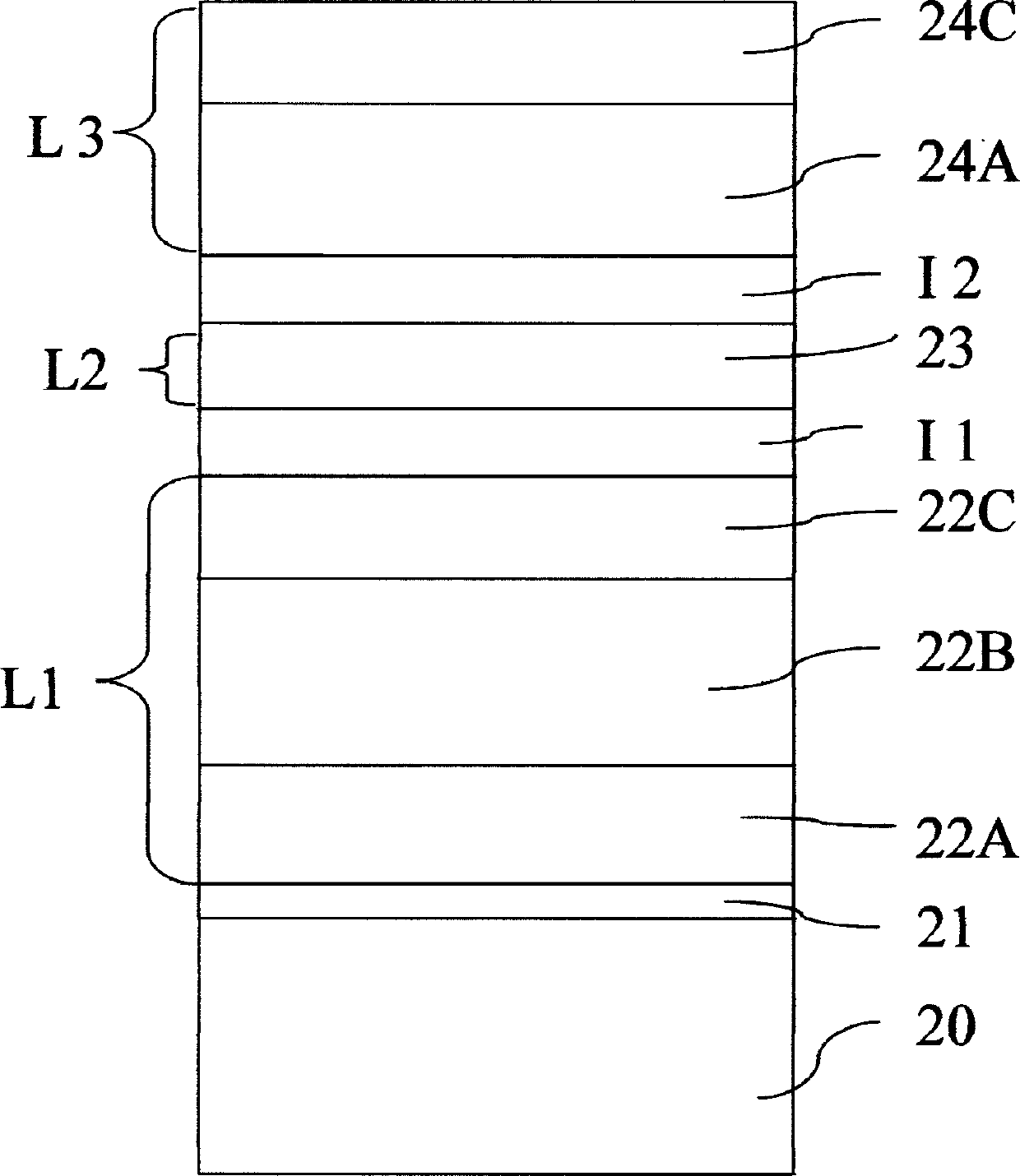 Double-barrier tunnel junction senser having effect of resonance tunnel pass