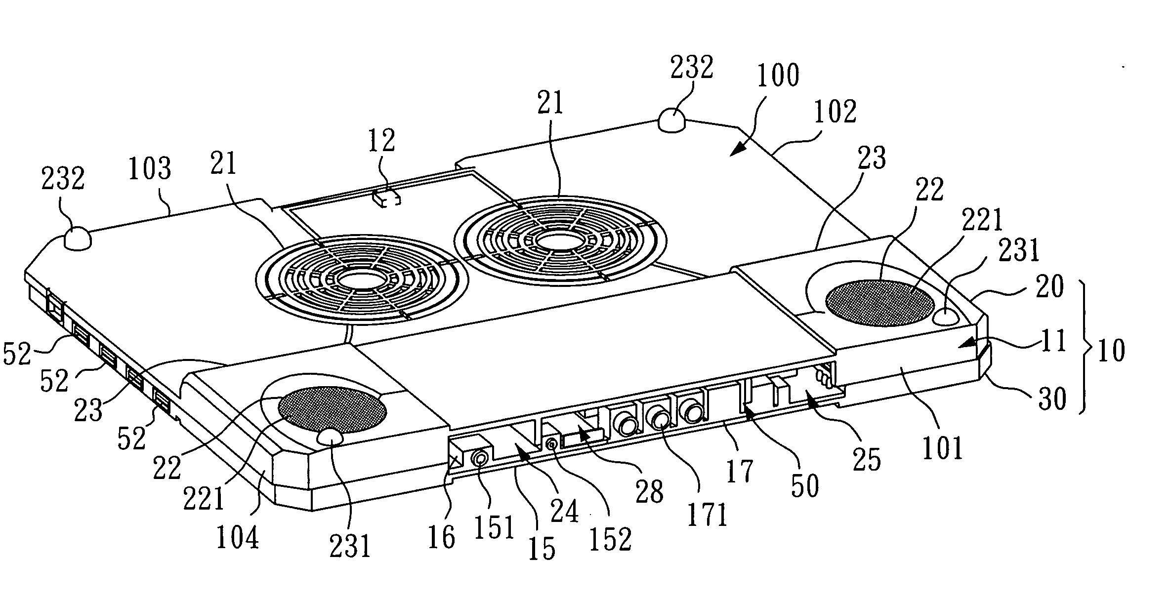 Mobile expansion unit for notebook