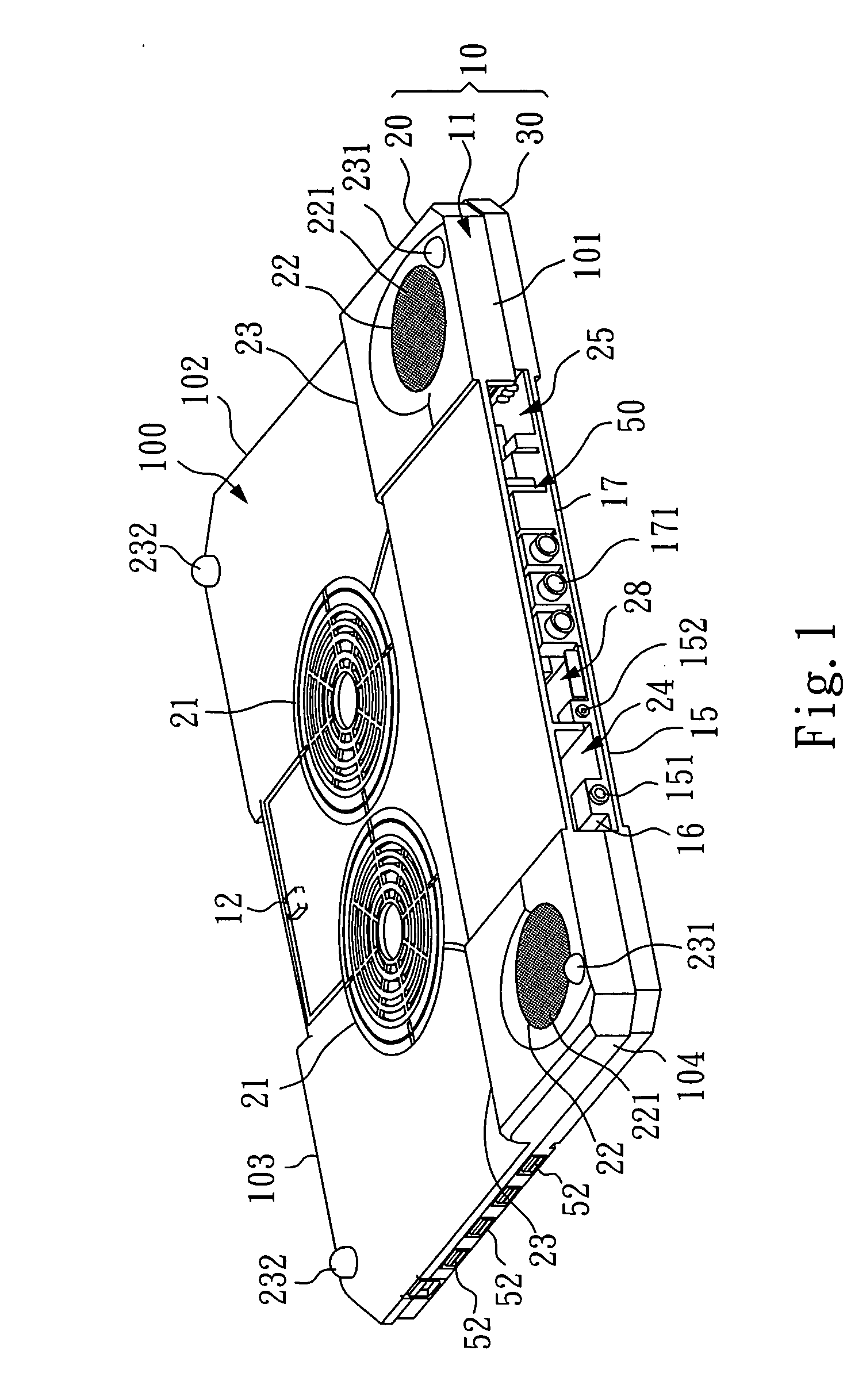 Mobile expansion unit for notebook