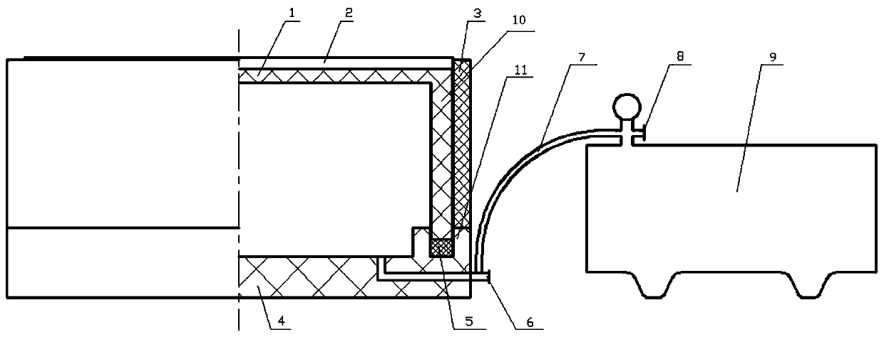 Multifunctional asphalt aging experimental device