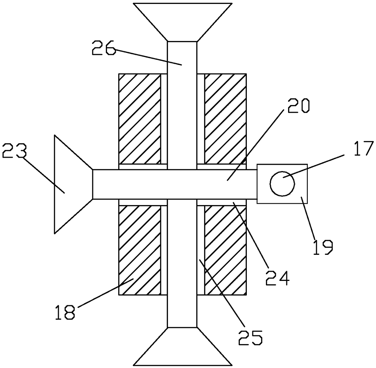 Spray irrigation equipment for tea leaf planting