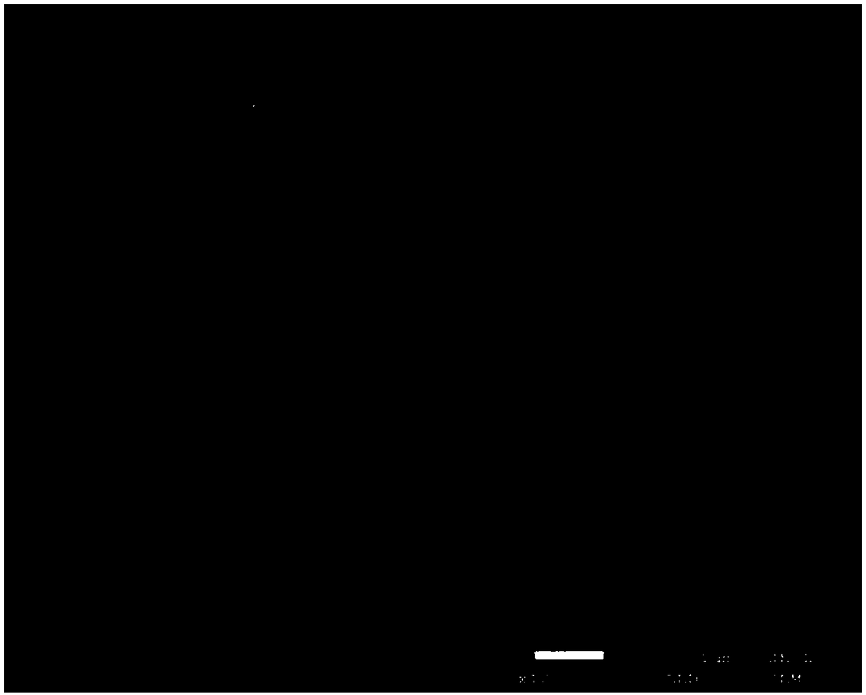 Graphene/nano-silica/polystyrene hybrid material as well as preparation method and application thereof